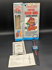 Usado, Reloj Juego Nintendo Super Mario Bros. 1989 Vintage M.Z. Berger Co. Nelsonic segunda mano  Embacar hacia Argentina
