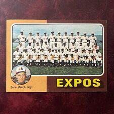 1975 Conjunto Topps GENE MAUCH EXPOS TEAM #101 QUASE PERFEITO/PERFEITO+ *ALTA QUALIDADE* VENDA AUTOMÁTICA *RESISTENTE* comprar usado  Enviando para Brazil