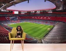 3D Allianz Arena Munich Bayern Tapete Wandgemälde Fototapete Wandaufkleber comprar usado  Enviando para Brazil