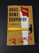 Usado, Libro básico de carpintería para el hogar 1952 de colección, tapa dura, ilustrada, chaqueta antipolvo segunda mano  Embacar hacia Argentina