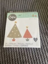 sizzix christmas tree dies for sale  LOUGHBOROUGH
