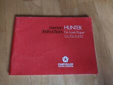 Hunter luxe super for sale  Ireland