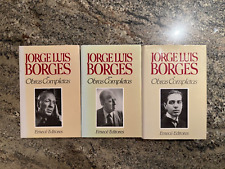 Jorge Luis Borges Obras Completas 3 Vol. Editores Emecé HCDJ segunda mano  Embacar hacia Argentina