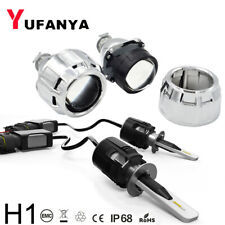 Lâmpada LED CSP B6 H1 2,5"" Bixenon HID projetor lente ajuste H4 H7 farol retrofit comprar usado  Enviando para Brazil