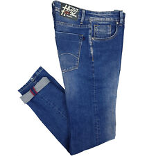 Jeans da Uomo Elasticizzato Taglie Forti Denim Chiaro 5 Tasche 56 58 60 62 64 66 na sprzedaż  Wysyłka do Poland