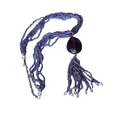 Necklace purple huge for sale  Melbourne