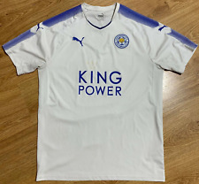 Camiseta deportiva de fútbol Leicester City 2017/2018 tercera camiseta talla XL segunda mano  Embacar hacia Argentina