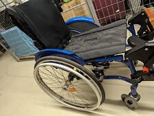Rollstuhl faltbar blau gebraucht kaufen  Schweinheim