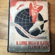 Libro 1937 scuola usato  Cesena