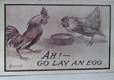 Postcard humor rooster for sale  Wylie