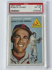 Used, 1954 Topps #158 Peanuts Lowrey PSA 6 EX-MT for sale  Shipping to South Africa