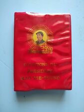 Citações do Presidente Mao Tse-Toung 1ª Edição Pequeno Livro Vermelho Francês 1966 comprar usado  Enviando para Brazil