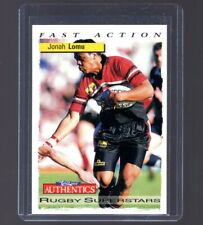 JONAH LOMU 1995 Card Crazy Authentics Rugby Union Rookie Card NZ ALL BLACKS 90 for sale  Shipping to South Africa