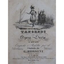 Rossini tancredi opéra d'occasion  Blois