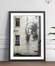 Banksy girl pearl for sale  LONDONDERRY