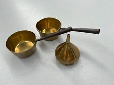 Antique brass pans for sale  SUNDERLAND