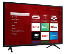 TCL 32S331 32 inch " Class 3 Series HD LED 720p Smart Roku Black TV, used for sale  Shipping to South Africa