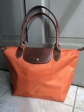 Bolsa tote Longchamp Le Pliage original laranja média couro náilon comprar usado  Enviando para Brazil