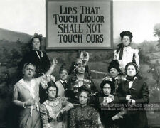 Vintage 1901 'Lips That Touch Liquor' Photo - Man Cave, She Shed Wall Art Decor for sale  Louisville