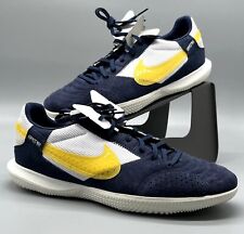 Zapatos de fútbol para hombre talla 11 Nike Streetgato de interior azul marino azufre IC DC8466-401 segunda mano  Embacar hacia Argentina