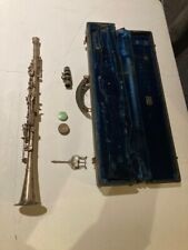 Clarinete vintage 910H H. Bettoney três estrelas com estojo bocal Penzel-Mueller , usado comprar usado  Enviando para Brazil
