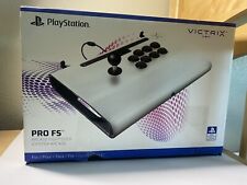 Used, Victrix by PDP Pro FS 12 Arcade Fight Stick Controller for PS4/PS5/PC White for sale  Shipping to South Africa