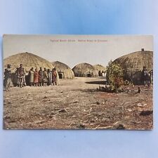 Used, Zululand Postcard C1920 Kraal Tribal Houses Village South Africa for sale  Shipping to South Africa