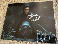 Foto autografiada de Adam Driver, 8x10 con certificado de autenticidad. Star Wars, Kylo Ren segunda mano  Embacar hacia Argentina