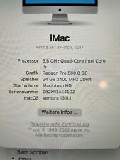 Apple imac retina gebraucht kaufen  Stuttgart