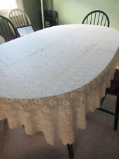 Vintage lace tablecloth for sale  Macedon