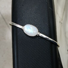 Usado, Pulsera de diseño de piedra lunar hecha a mano para mujer joyería 925 pulgadas de plata esterlina - 7,5 segunda mano  Embacar hacia Argentina