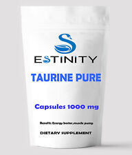 Pure taurine capsules for sale  GLASGOW