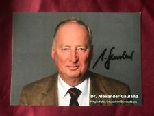 Autografo lexander gauland usato  Guidonia Montecelio