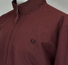Fred Perry | Tipped Brentham Bomber Jacket XXL (Red) Mod Scooter Terraces 60s for sale  Shipping to South Africa