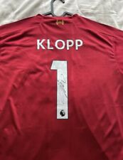 Jurgen klopp signed for sale  LIVERPOOL
