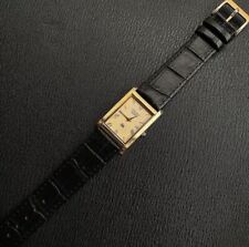 Seiko Slim Quartz GOLD FACE Nova Bateria BANDA PRETA Relógio de Pulso Masculino Japonês, usado comprar usado  Enviando para Brazil