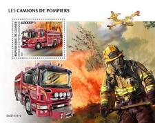 Selos de motores de incêndio Guiné 2021 MNH Brandbil Scania P360 transporte especial 1v SS comprar usado  Enviando para Brazil