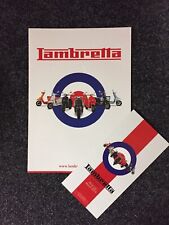 Lambretta sales brochure for sale  TAMWORTH