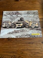 Caterpillar CAT 980C 988B 992C Wheel Loader Brochure FCCA24 for sale  Shipping to South Africa