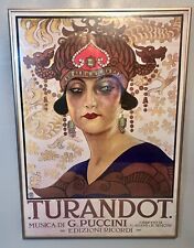 Turandot poster puccini for sale  Barnstable