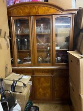 antique oak display cabinets for sale  AYLESBURY