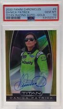 DANICA PATRICK Panini Prizm 2020 CHRONICLES TITAN RACING GOLD AUTO /10 PSA 10  for sale  Shipping to South Africa