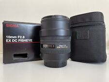 Sigma 10mm 2.8 for sale  BEDFORD
