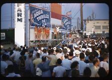 Usado, Aqua Thrills People Trampoline Show 1950s 35mm Slide Red Border Kodachrome comprar usado  Enviando para Brazil