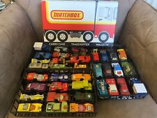 Vintage Matchbox Lesney Superfast Cars x 36 & Carry Case 1960’s / 70’s Job Lot, used for sale  Shipping to South Africa