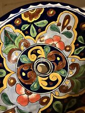 Mexican Ceramic Bathroom Sink 17x14 Drop in Talavera Handmade for sale  Shipping to South Africa