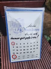 Ewiger kalender blechschild gebraucht kaufen  Merxheim