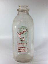 Vtg milk bottle for sale  Monongahela