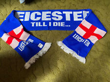Leicester football scarf for sale  LONDON