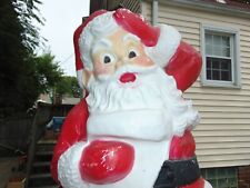 Used, Vtg Large Blow Mold Santa Claus for sale  Canton